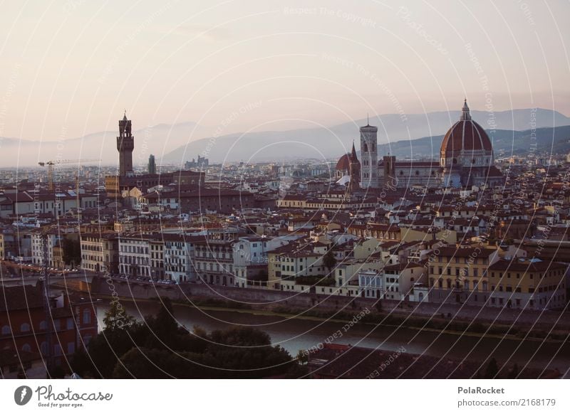 #A# Big dome Town Esthetic Florence City Tourist Attraction Romance Domed roof Italy Roof Lure of the big city City trip Colour photo Multicoloured