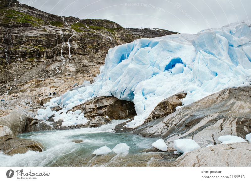 Glacier Nigardsbreen, Norway Hiking Environment Nature Landscape Elements Earth Clouds Rock Mountain Fjord Jostedalsbreen Europe Exceptional Threat Athletic