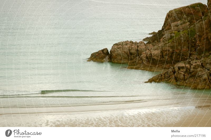 the end of the world Vacation & Travel Environment Nature Landscape Elements Water Rock Waves Coast Beach Ocean Cliff Stone Natural Bizarre Loneliness End Calm