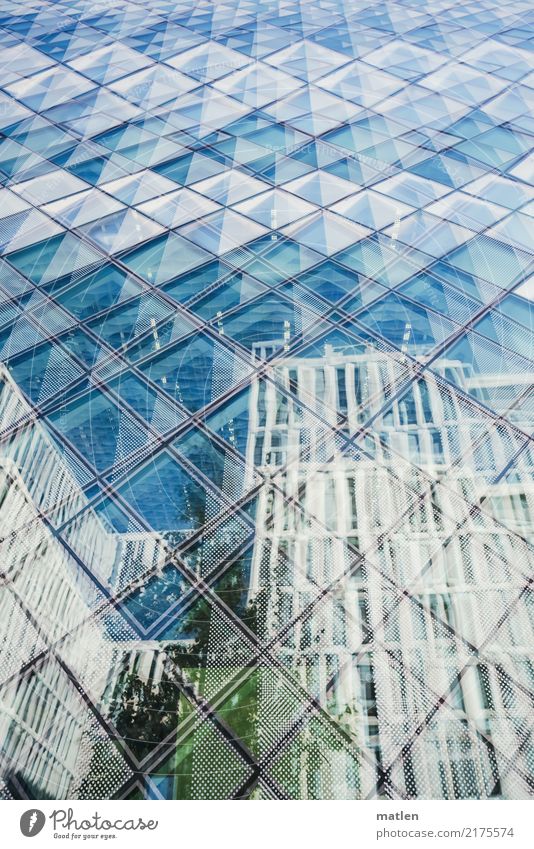 Sky over Berlin Capital city House (Residential Structure) High-rise Manmade structures Architecture Wall (barrier) Wall (building) Facade Window Door Modern