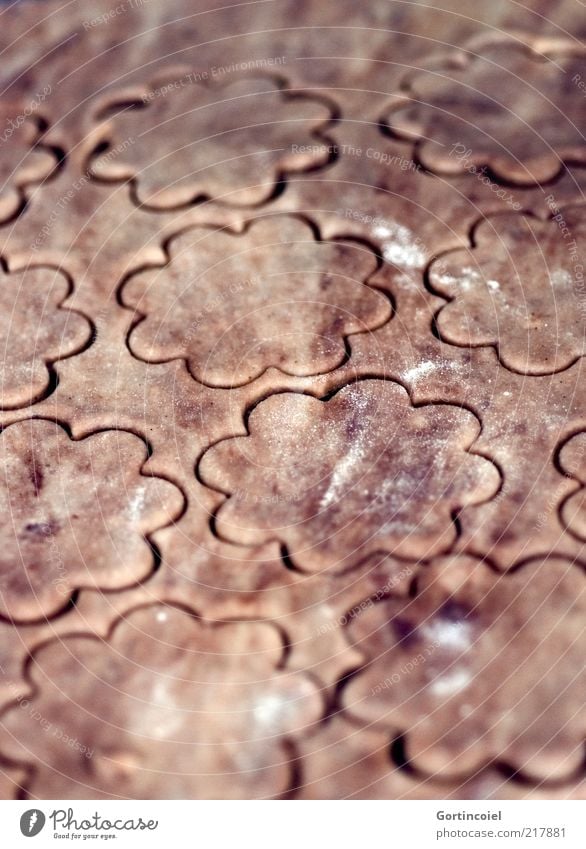 biscuits Food Dough Baked goods Candy Nutrition Winter Feasts & Celebrations Delicious Sweet Brown Christmas biscuit Cookie Colour photo Subdued colour Close-up