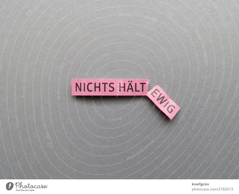 nothing lasts forever Characters Signs and labeling Communicate Sharp-edged Broken Gray Pink Black Emotions Moody Love Wisdom Curiosity Sadness Disappointment