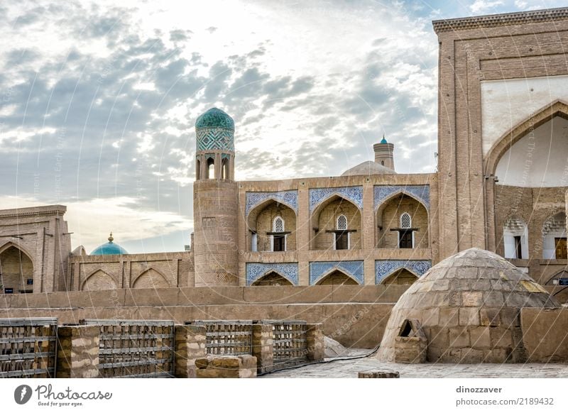 Khiva old town, Uzbekistan Sightseeing House (Residential Structure) Decoration Town Building Architecture Ornament Old Blue Religion and faith Tradition Islam