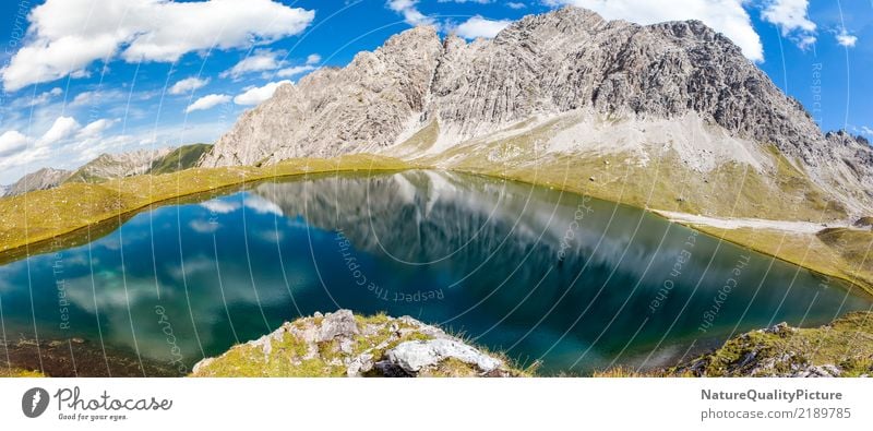 reflection panorama kogelsee Wellness Life Meditation Vacation & Travel Summer Summer vacation Mountain Hiking Sports Fitness Sports Training Nature Alps Coast