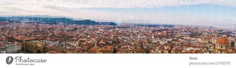 Panorama Florence Town House (Residential Structure) Church Building Italy Landscape Roof Tourism Architecture Tuscany