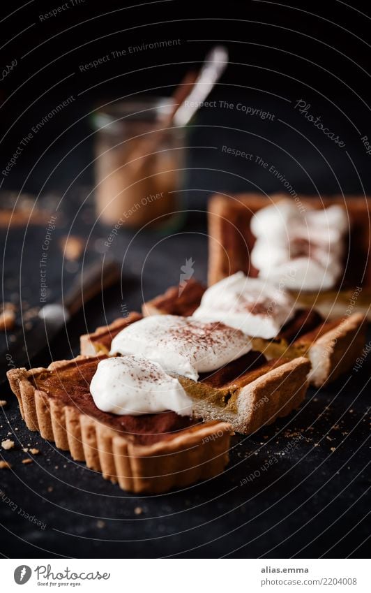 Pumpkin pie - Pumpkin Pie Pumpkin time tart Cake Autumn Cream Healthy Eating Dish Food photograph Short-crust pastry Baked goods Baking Hallowe'en Thanksgiving