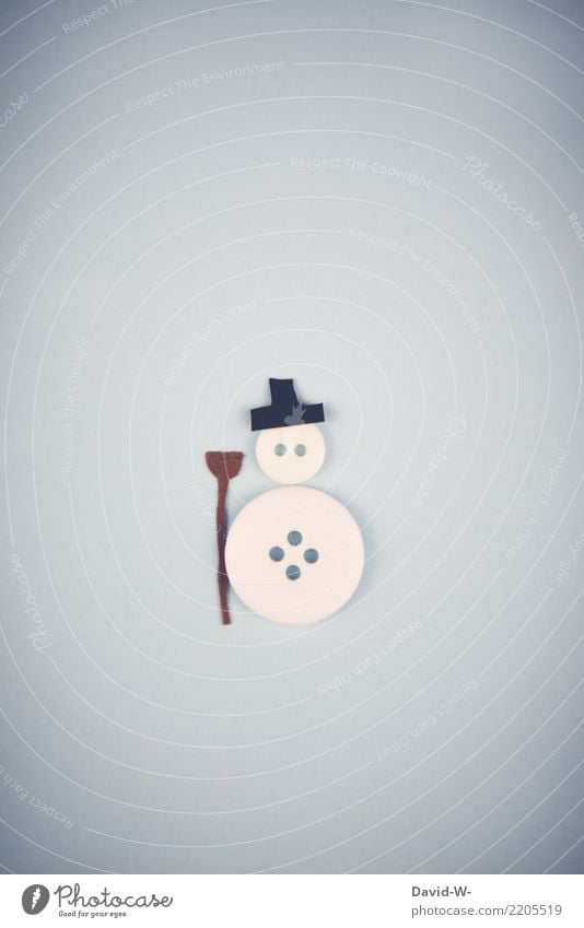 SNOWMAN Christmas & Advent Human being Infancy Life Art Artist Work of art Environment Winter Fog Ice Frost Snow Hat Observe Handicraft Home-made Cute