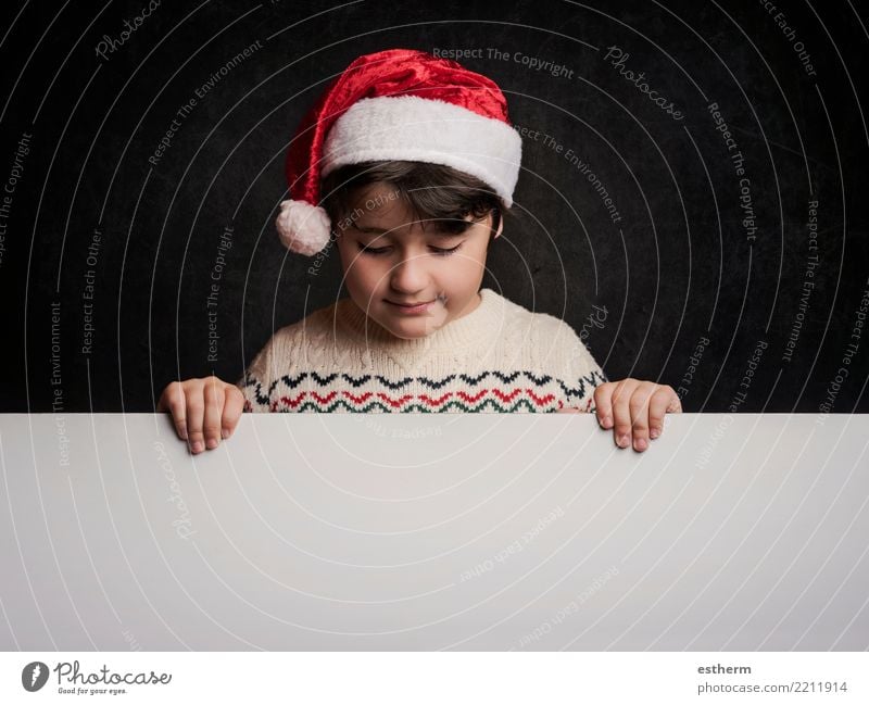 happy child at christmas Lifestyle Vacation & Travel Winter Party Event Feasts & Celebrations Christmas & Advent New Year's Eve Human being Masculine Child