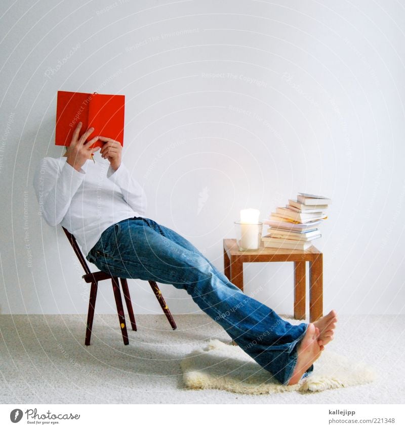 Facebook Lifestyle Well-being Calm Reading Living or residing Flat (apartment) Interior design Decoration Furniture Chair Table Man Adults Sit Book Stack Candle