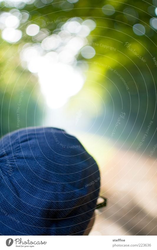 Cap, glasses, unfortunately no hearts in the Bokeh. Human being Head 1 Sun Sunlight Spring Summer Autumn Beautiful weather Eyeglasses Bright Colour photo