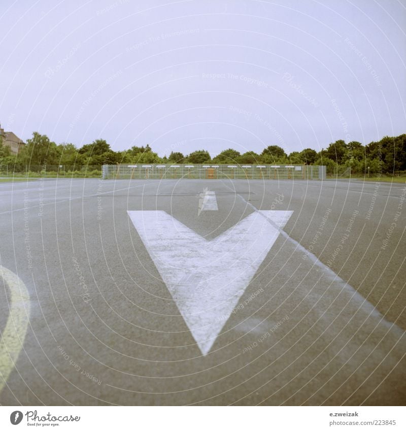 runway Landscape Sky Summer Grass Bushes Deserted Airport Landmark Aviation Departure lounge Stone Concrete Gloomy Dry Loneliness Lanes & trails Colour photo