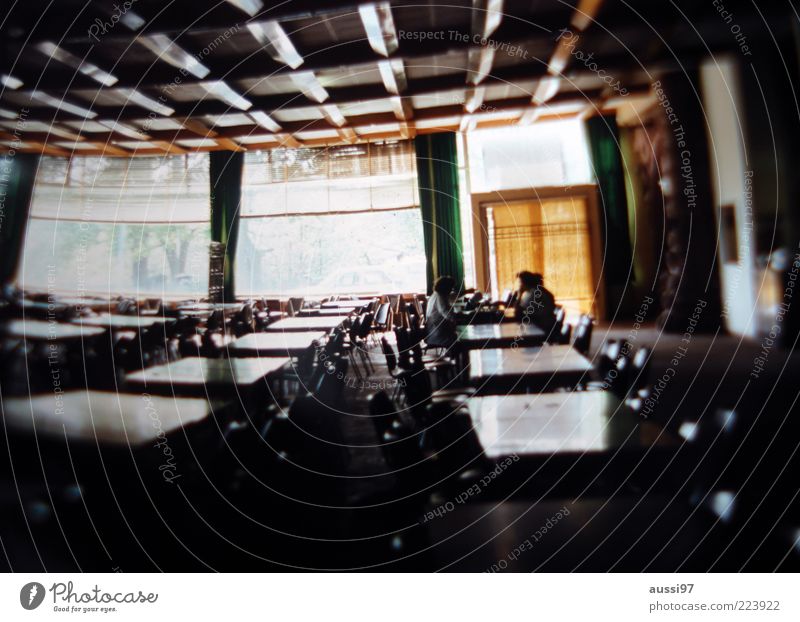 Tinseltown in the rain Restaurant Bar Date Blur Dark Wide angle Distorted Interior shot