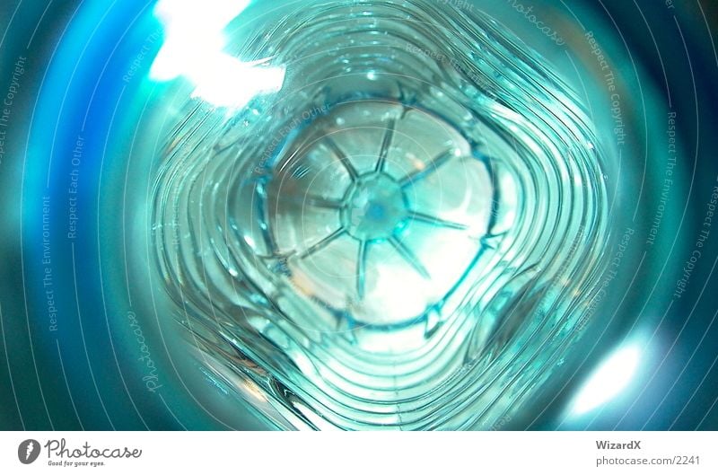 Inner Water Bottle Structures and shapes Swing Waves Macro (Extreme close-up) Close-up Bottle of water experimental