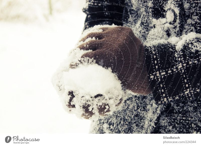 snowball fight Snowball fight Infancy Nature Winter Ice Frost Freeze Playing Brash White Joy Joie de vivre (Vitality) Snow ball Structures and shapes Gloves