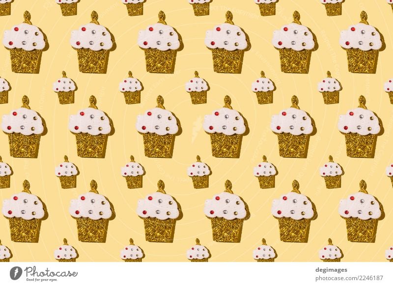 Muffin repeated pattern Dessert Design Happy Decoration Wallpaper Feasts & Celebrations Birthday Art Delicious Cute Pink background Seamless cake Tasty Cupcake