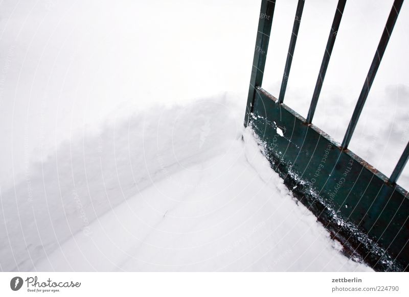 entrance Winter Climate Snow Door Cold Snow layer Gate Garden door Entrance Virgin snow Depth of snow Corner Undo Open Colour photo Exterior shot Detail