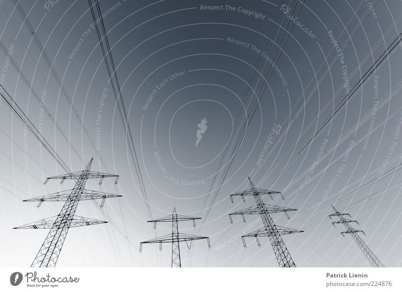 high voltage Technology Science & Research Advancement Future Energy industry Renewable energy Industry Environment Sky Manmade structures Hideous Crazy Gloomy