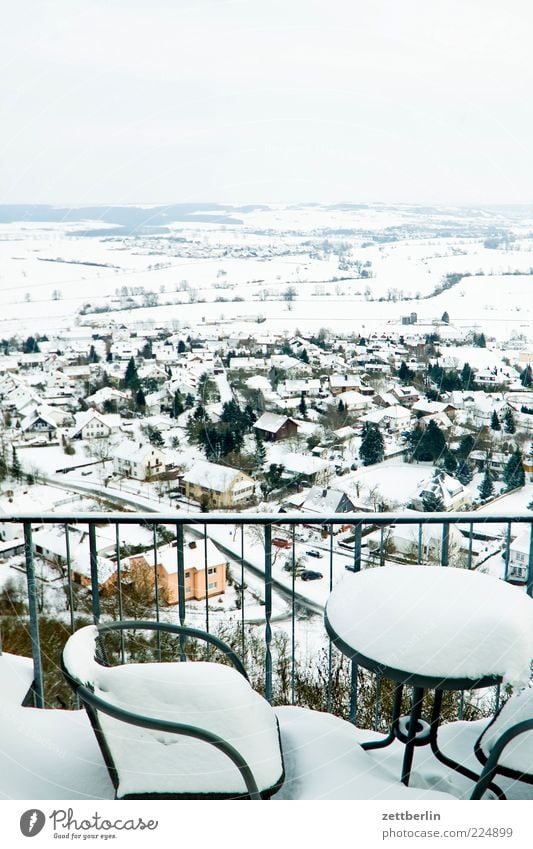 Outside only jugs Winter Winter vacation Mountain Restaurant Landscape Village Small Town Moody Snowscape Panorama (View) Horizon Vantage point Gastronomy