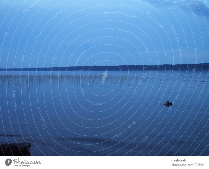 Starnberg Lake Calm Relaxation Evening Water