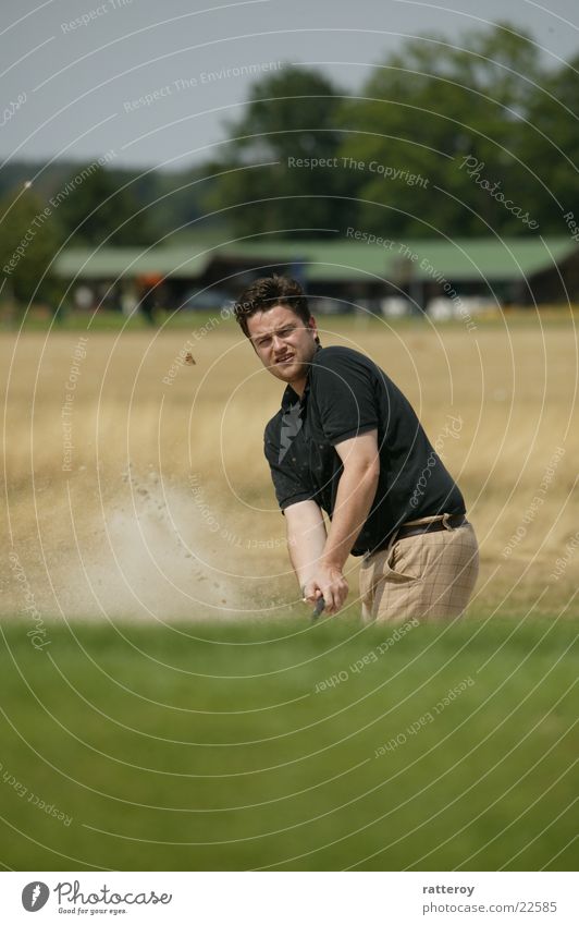 golf Sports Golf sand bunker cool guy