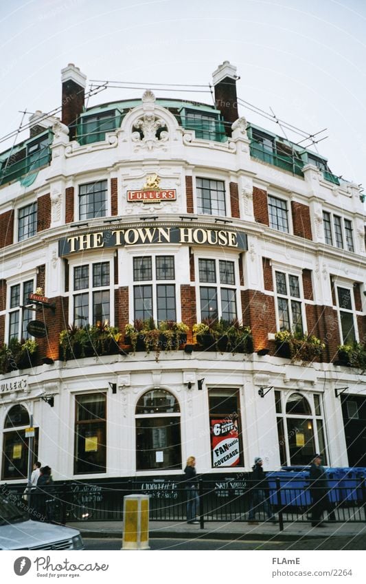 Pub #2 London England Gastronomy Restaurant Window Europe Door