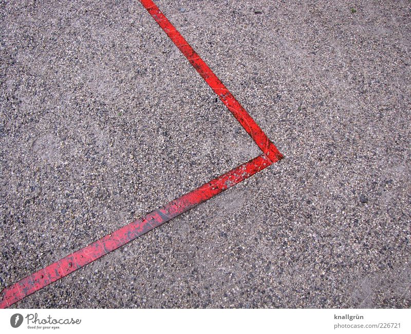 demarcation Signs and labeling Sharp-edged Gray Red Arrangement Line Border Playing field parameters At right angles 90 degree angle Pebble Boundary Wet