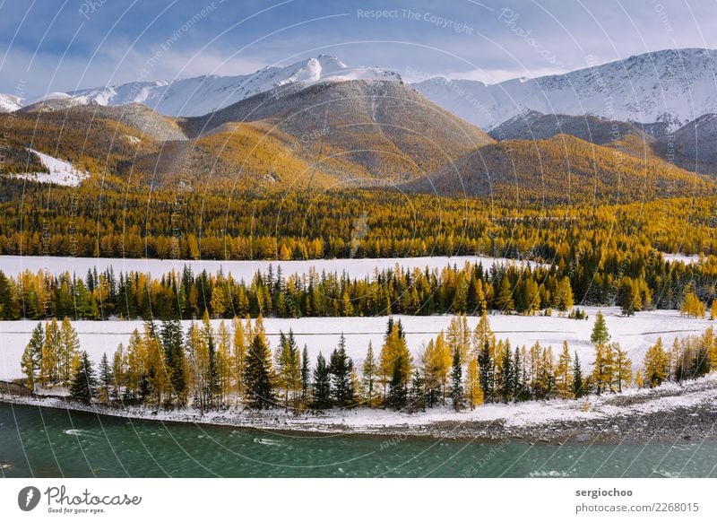 nine layers of nature Hiking Nature Landscape Water Clouds Autumn Winter Climate change Beautiful weather Snow Tree Bushes Meadow Forest Hill Rock Alps Mountain