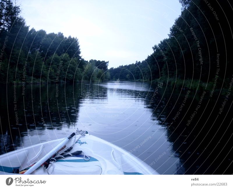 berlin water Spree Watercraft Engines Lake Pond Fishing (Angle) Common Reed Reflection River Berlin Arm köpenick Nature petri Reaction Bright