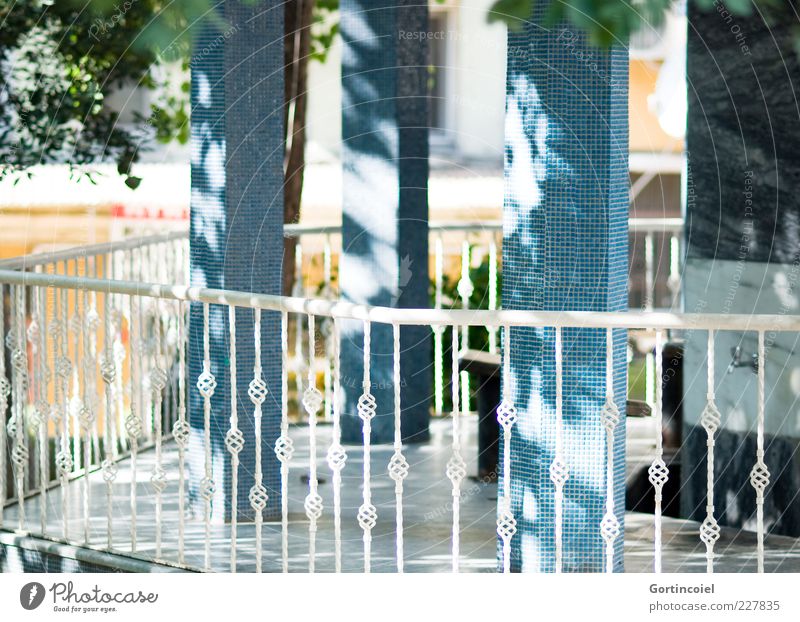 Wudu' Building Blue Mosque Handrail Flare Visual spectacle Column Ornate Islam cihangir Firüzaga Cami Istanbul Turkey Colour photo Exterior shot Day Light