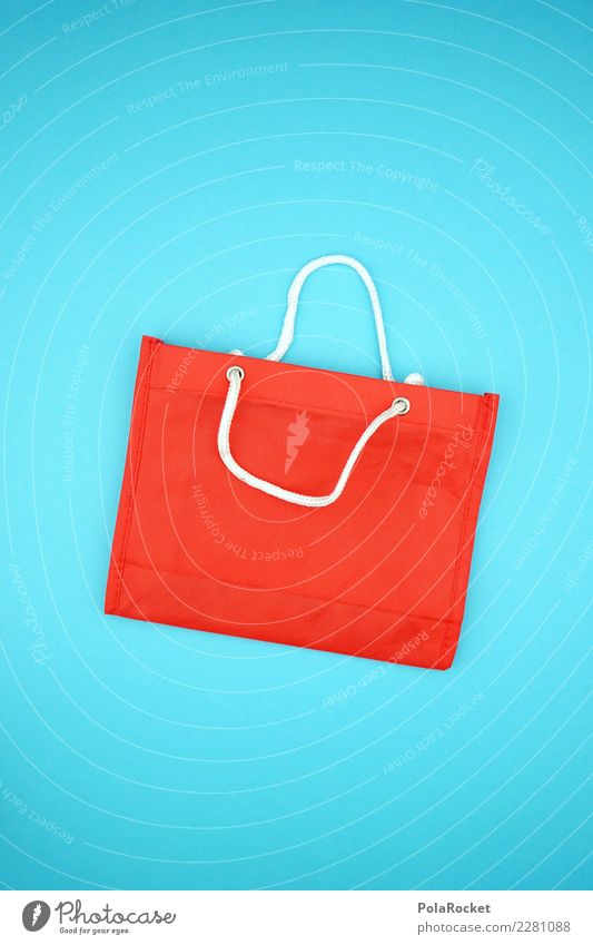 #AS# Shopping BAG II Blue Red Carry handle Shopping Trolley Shopping malls Shopping center Shopping basket Shopping bag Madness Demand Consumption Shopaholic