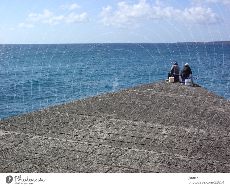 Dos pescadores Regla de tres tercios para La composición