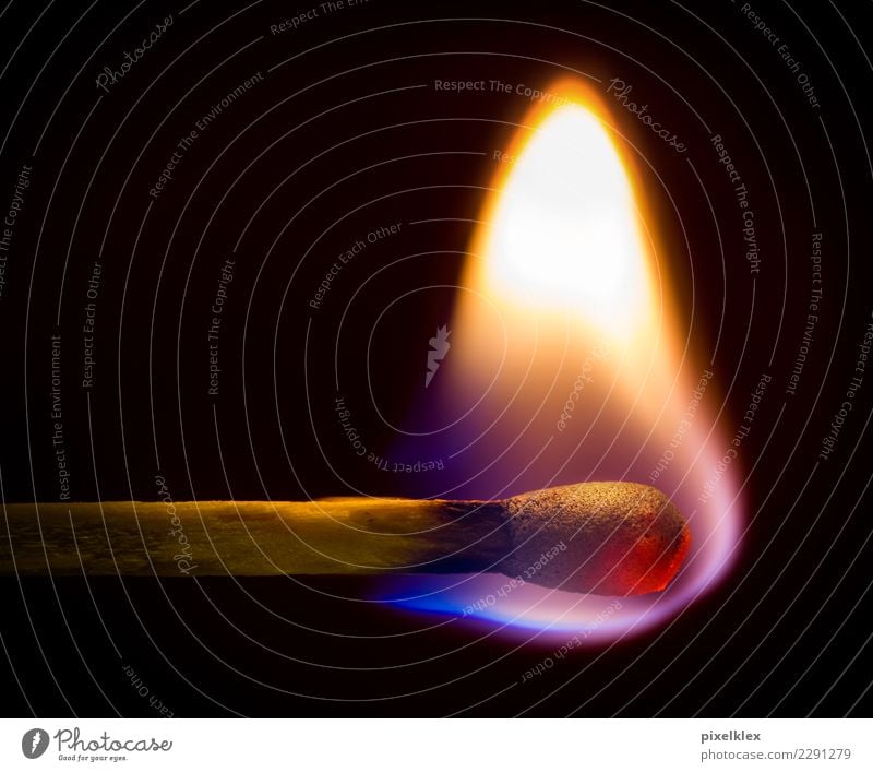 match Elements Fire Match Wood Illuminate Painting (action, work) Dark Hot Bright Small Near Warm-heartedness Dangerous Transience Insurance Burn Flame Ignite