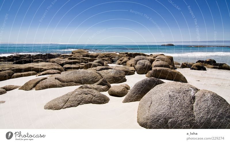 dreams be dreams Nature Landscape Elements Earth Sand Water Sky Horizon Summer Beautiful weather Rock Waves Coast Beach Ocean Exotic Warmth Wanderlust Tasmania