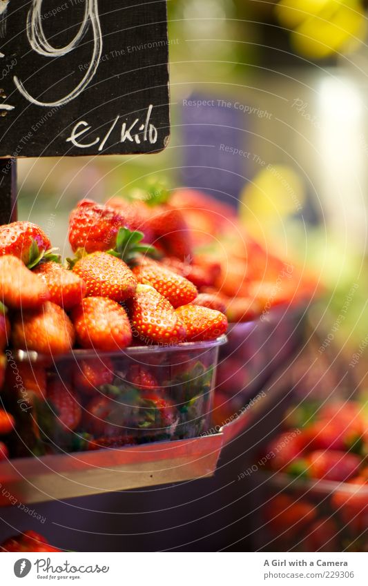 Susan's Strawberries Food Fruit Strawberry Nutrition Organic produce Vegetarian diet Sell Fresh Healthy Red Sweet Vitamin Bowl Plastic basket Markets