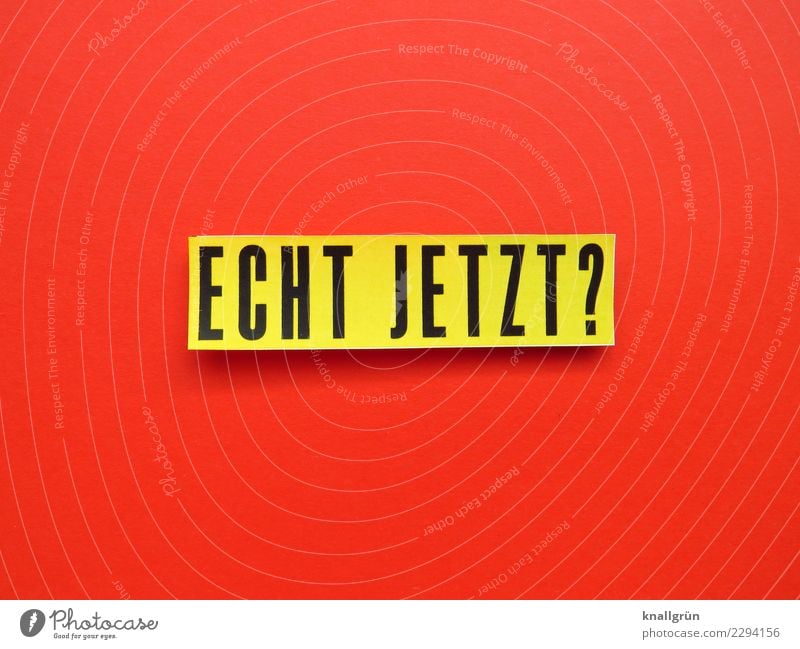 Really? Characters Signs and labeling Communicate Yellow Red Black Emotions Curiosity Interest Surprise Concern Horror Disbelief Aggravation Grouchy Frustration