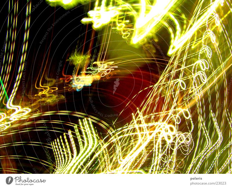 play of lights Visual spectacle Multicoloured Flashy Abstract Photographic technology Light Bright