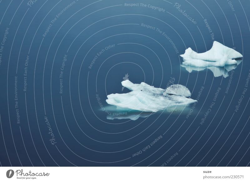 drift Calm Ocean Environment Nature Climate Ice Frost Cold Blue Iceland Melt Jökulsárlón Ice lake Arctic Ocean Iceberg Ice floe Surface of water