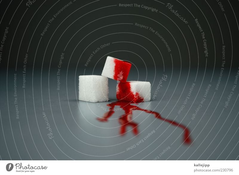 blood sugar Food Candy Blood Sugar Blood sugar Lump sugar Cuboid Sweet Illness Health care Colour photo Multicoloured Interior shot Studio shot Blur Deserted