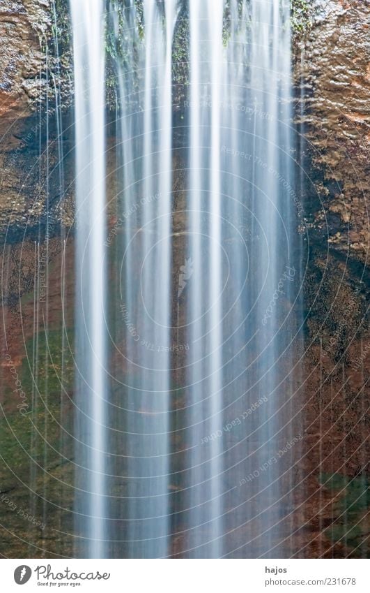 waterfall Water Waterfall Esthetic Movement Energy Flow Foam Mountain stream Fast-flowing stream Stream Background picture Power Nature reserve Pure