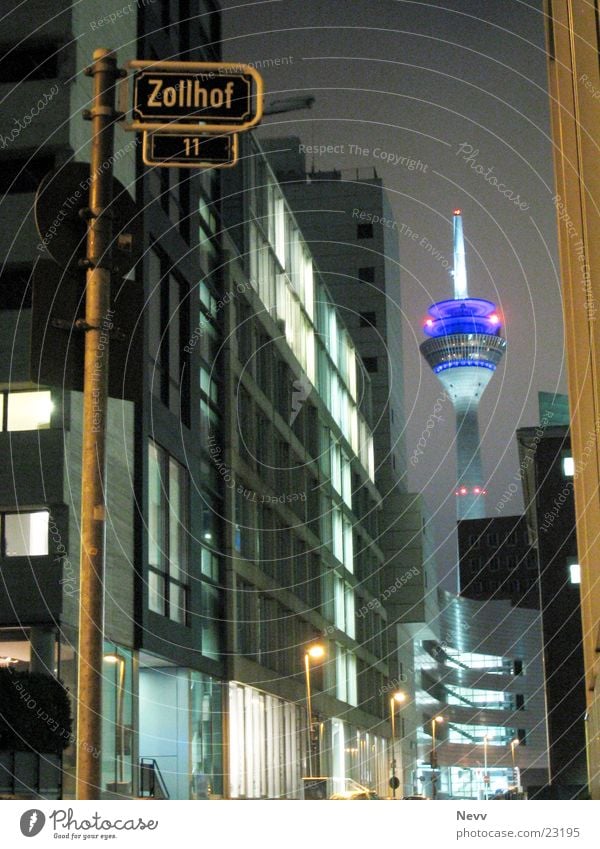 Nice View Long exposure Architecture Kaistr. Duesseldorf media harbour Television tower