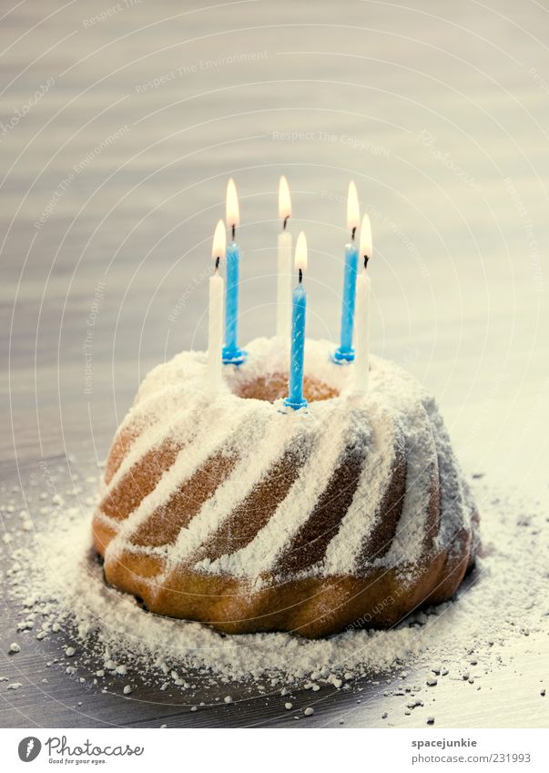 birthday cake (2) Anticipation Cake Birthday Candle Feasts & Celebrations Delicious Sweet Colour photo Interior shot Copy Space top Artificial light Back-light