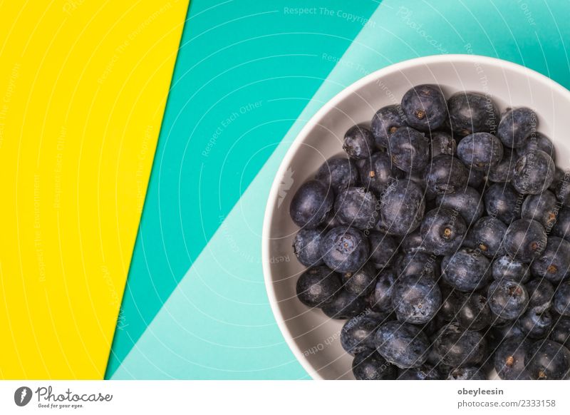 blueberries fruit in bowl, Colorful back ground, Fruit Dessert Nutrition Eating Vegetarian diet Diet Juice Bowl Summer Garden Kitchen Group Nature Leaf