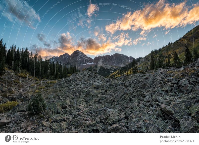 Maroon-Snowmass Wilderness in Colorado Contentment Senses Relaxation Calm Vacation & Travel Trip Adventure Far-off places Freedom Mountain Environment Nature