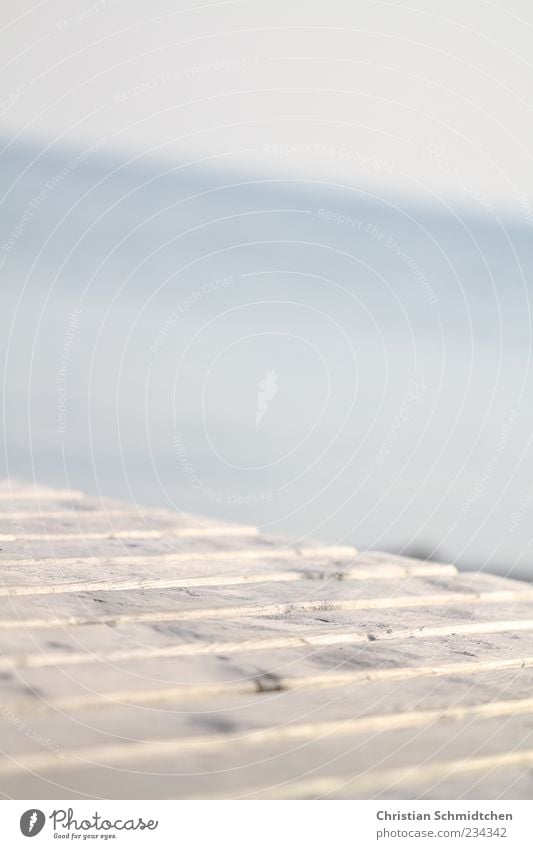 water jetty Water Sky Wood Lanes & trails Footbridge Horizon Colour photo Exterior shot Macro (Extreme close-up) Deserted Day Light Blur Shallow depth of field