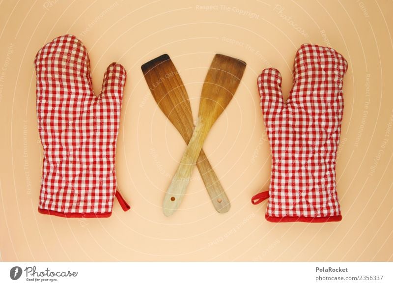 #AS# Bake bake cake Cake Happy Baking Kitchen Household Roleplay Wood Checkered Red White Leisure and hobbies Self-made Gloves To enjoy Cooking Nutrition