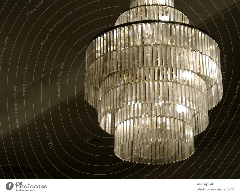 chandelier Chandelier Lamp Sixties Historic Crystal structure Blanket Castle X Theatre