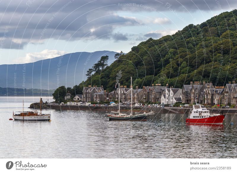 Sailboats in the bay Vacation & Travel Tourism Trip Beach Ocean Culture Landscape Coast Bay Island Village Fishing village Town Skyline