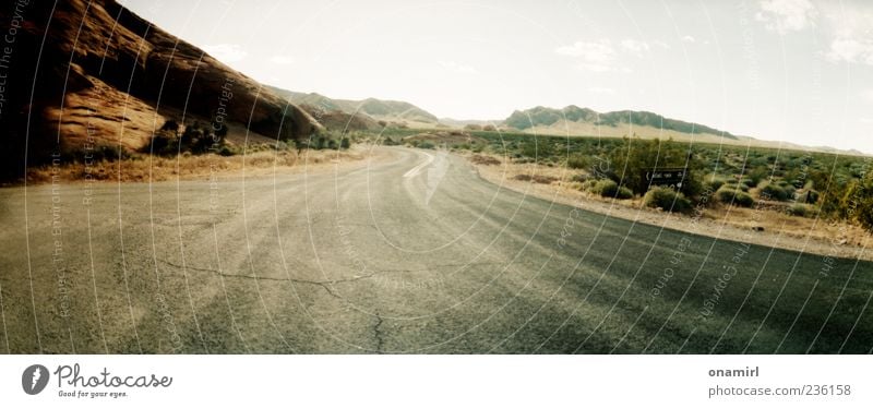 On the American Road again... Nature Landscape Rock Canyon Valley of fire Americas Deserted Bright Far-off places Colour photo Exterior shot Twilight Light