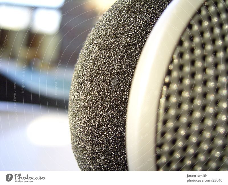 protect your ears Headphones Foam rubber Entertainment Macro (Extreme close-up) on balcony Partially visible