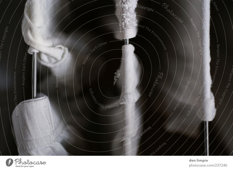 white Towel White Laundered Fresh Clean Cotheshorse Laundry Silver Bright Dry Damp Hang Detail Deserted Shallow depth of field Bird's-eye view Suspended